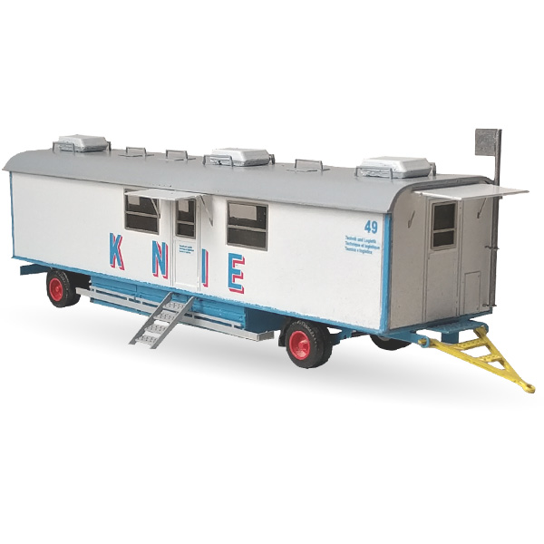 Circus Knie office wagon #49 - kit 1:87 (H0)